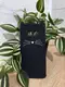 Силиконовый чехол для Samsung Galaxy S8 Plus - 3D Cat (Кот с усами), Черный