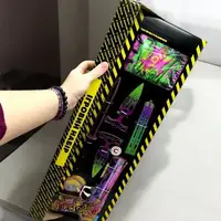Ігровий набір "BIG BOX Orochi", деревʼяний - резинкостріл, ножі, рукавички, брелок