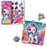 Игра развивающая Vladi Toys магнитная "Эмоции Единорожки" (укр)