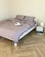 Постельное белье семейное Dushka Home Сатин Люкс 20903 160х215х2 см бледно-лавандовое