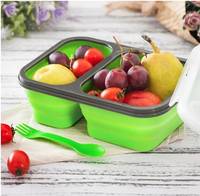 Ланч бокс харчовий Frico FRU-384-Green 24х17.5х7 см зелений