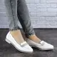 Слиперы женские кожаные Fashion Josie 1826 39 размер 24,5 см Белый