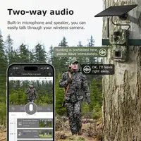 4G фотоловушка SECTEC ST-HC809 (7800mAh, Солнечная панель) (1391)