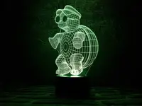 Сменная пластина для 3D ламп "Черепашка с очками" 3DTOYSLAMP