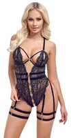 Изысканное кружевное боди от Cottelli LINGERIE  Размер M