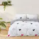 Постельное белье Lotus Home Perfect Ranforce - Amazing белый евро