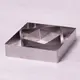Набор из 3 квадратных форм Kamille для выкладки и вырубки 10х10 см 15х15 см 20х20 см 7775