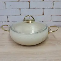 Каструля OMS 3141-IND-26-5,5л-Ivory 26 см 5.5 л слонова кістка