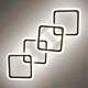 Люстра потолочная MX2400/2+2LC-9465 BK LED 3color dimmer 100W DH