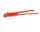 Ключ трубный MASTERTOOL, 45°, 1.5" кованый. Red (76-0762)
