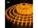 Уличная гирлянда LED Rope light Шланг 10 м Тёплый белый