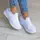 Кроссовки женские Fashion Paikend 3183 41 размер 26 см Белый