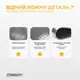 Балансировочная подушка массажная EasyFit Серый