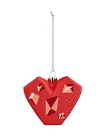 Елочная игрушка Alessi Le Palle Quadrate Amore al Cubo 7,5х3,5х6,5 см