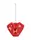 Елочная игрушка Alessi Le Palle Quadrate Amore al Cubo 7,5х3,5х6,5 см