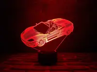 Сменная пластина для 3D светильников "Автомобиль 3" 3DTOYSLAMP