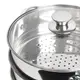Пароварка 3-х уровневая Kamille KM-5818 24х19.4 см