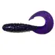 Силикон FishUp Mighty Grub 4.5in (4pcs.), #060 - Dark Violet/Peacock & Silver (10054132)