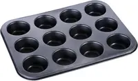 Форма для выпечки маффинов 12 ячеек Renberg RB-3501
