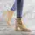Туфли женские Fashion Winsor 2455 38 размер 24,5 см Бежевый