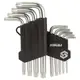 Ключи TORX 9шт T10-T50 мм CrV (короткие с отверстием) SIGMA (4022211)