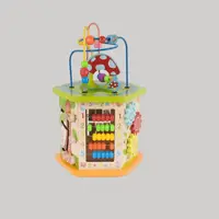 Деревянная игрушка "Куб логика 4FUN Game Club wood". Multicolor (99031)