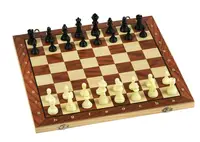 Шахматы Chess, деревянная магнитная доска 34 см. Beige (141083)