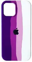 Силиконовый чехол для iPhone 11 Pro Max - Rainbow, Разноцветный / Фиолетовый