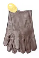 Мужские коричневые перчатки Shust Gloves 4-807s3 с небольшим дефектом