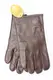 Мужские коричневые перчатки Shust Gloves 4-807s3 с небольшим дефектом