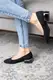 Туфли женские Fashion Baggy 2595 40 размер 25,5 см Черный