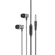 Наушники HOCO Fountain metal universal earphones with microphone M106