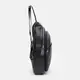 Мужской кожаный рюкзак Keizer K1512bl-black