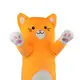 Мягкая игрушка KidsQo валик кот Эклер рыжий 60см (KD731)