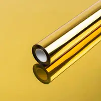 Дзеркальна сонцезахисна плівка для вікон Золото 600х10000х0,08мм SW-00002715
