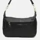 Женская кожаная сумка Borsa Leather K1213-black