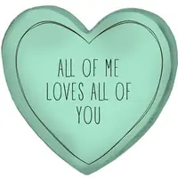 Подушка серце 3D All of loves me all of you 3DPS_21L003