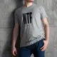 Футболка мужская "WTF" серая, Серый, XXL, английский