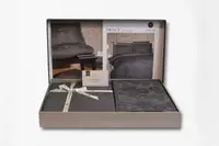 Постільна Білизна La Roman Premium Satin 300TC Tracy Steel Grey 200х220см