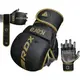 Рукавиці для ММА (Греплінгові рукавички) RDX F6 KARA Matte Golden Plus S/M