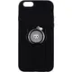 Чехол-накладка SHENGO Soft-touch holder TPU Case iPhone 6/6S Black
