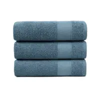 Полотенце махровое Lotus Home - Dena navy серо-синий 50*90