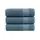 Рушник махровий Lotus Home - Dena navy сіро-синій 70*140