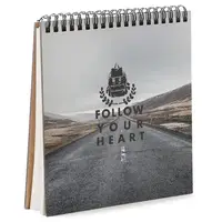 Скетчбук Follow your heart 17x18 см (BDK_17A088)