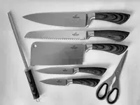 Набор кухонных ножей 8 предметов BOHMANN BH-5066