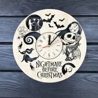 Часы настенные большие «Nightmare before Christmas»