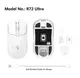 Мышь компьютерная безпроводная Bloody R72 Ultra White белая