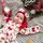 Боді-сукня для дівчинки новорічна з крильцями та пов'язкою Santa
