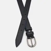 Жіноча шкіряна ремінь Borsa Шкіра 100V1GENW98-BLACK