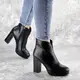 Ботильоны женские Fashion Thunder 2412 39 размер 25 см Черный